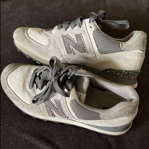 New Balance 574 Womens Size 10 Gray Shoes